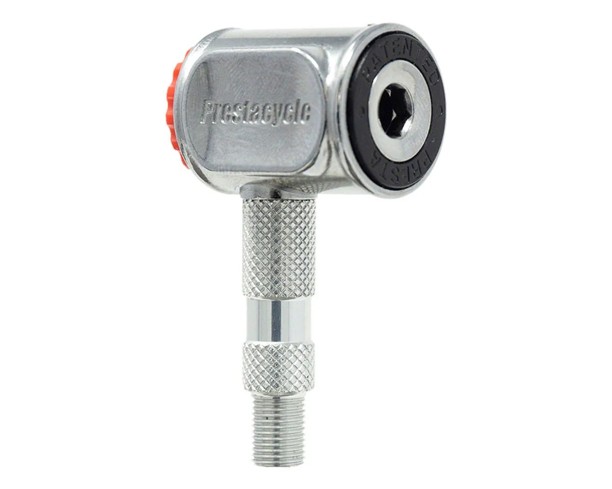 Prestacycle Pro Presta Head (Silver) (Also Works w/Clik) - view 5